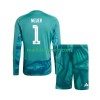 Maillot de Foot Allemagne Manuel Neuer 1 World Cup Gardien Domicile 2026 Manches Longues - Enfant